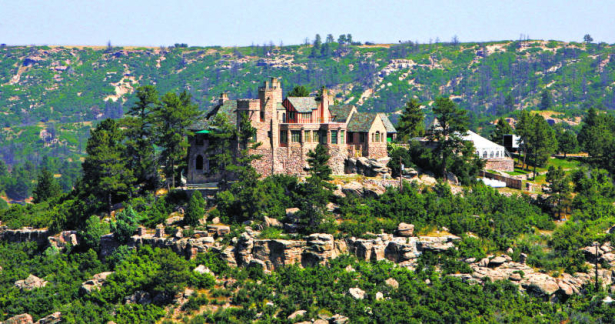 The Cherokee Castle sits above The Keep, a new development in Douglas County Thursday September 13,2007.  Lots on the development are from four to eleven acres on land purchased from the estate of Tweet Kimball (cq)  , owner of the Cherokee Castle , wh...