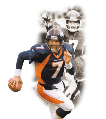 Playing in spite of back pain in the 1977 AFC Champinsihop Game, Denver quarterback Craig Morton led the Broncos to their first Super Bowl berth