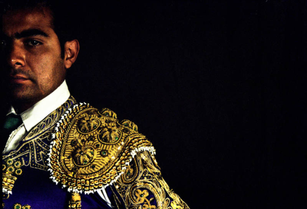 (DENVER, CO., JANUARY 8, 2005) Mexican Bullfighter Francisco Munoz Delgado, 25, is one of several participants who accompany the Mexican Rodeo, which is part of this years National Western Stock Show at the Denver Coliseum Saturday January 8, 2005. (Ph...
