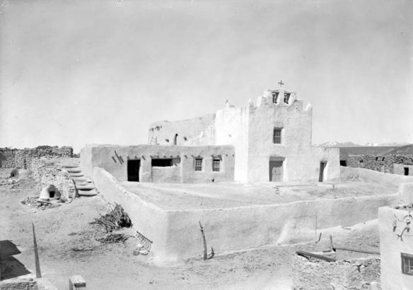 Indians, Pueblo, Laguna, missions