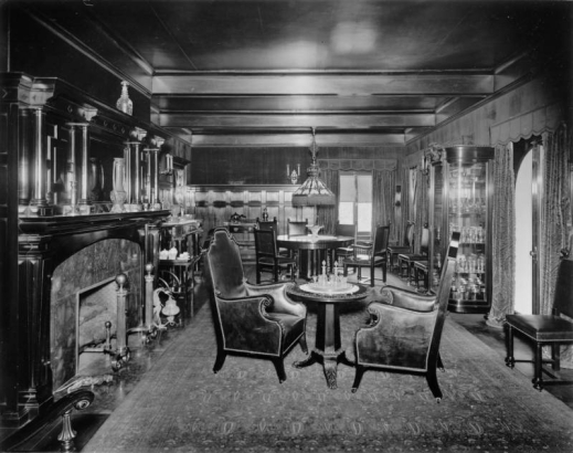 Club room, Cleveholm, Redstone