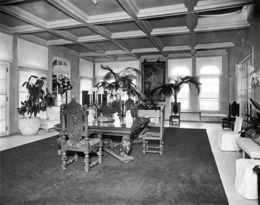 Dining room, Crawford Hill house