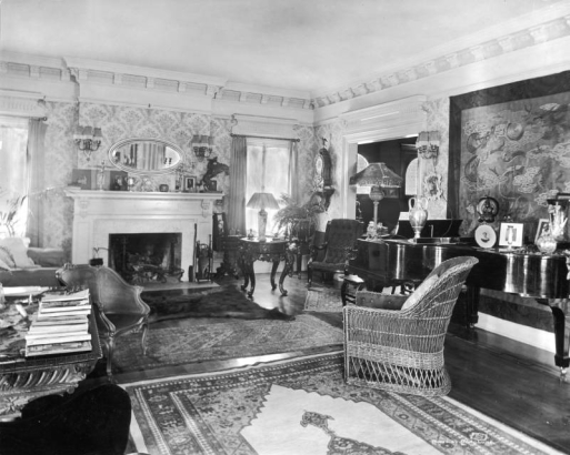 Interior, Crawford Hill house