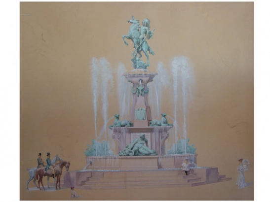 Pioneer Fountain - Monument - Denver