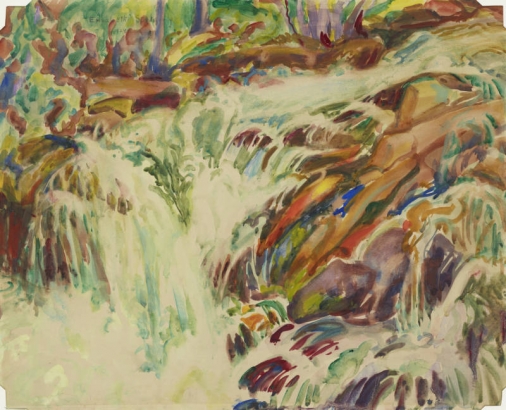 Title from verso?; Signed UL in pencil: "Elizabeth Spalding, 1928"; Number TIN-0654 on DAM inventory.