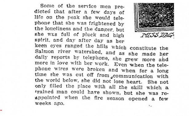Clipping from the Silverton Standard, October 31, 1914