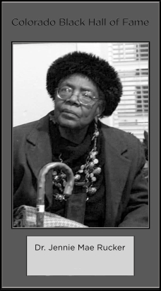 Portrait of Dr. Jennie Mae Rucker