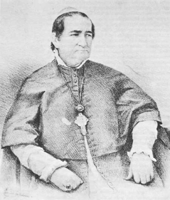 José Antonio Laureano de Zubiría y Escalante (4 July 1791 - 28 November 1863), Bishop of Durango. Image courtesy of the National Park Service.