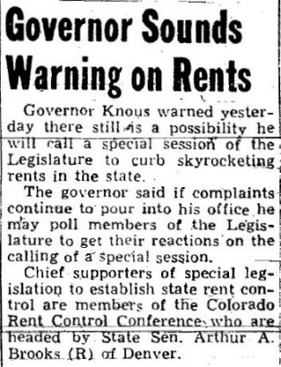 1947 article headline