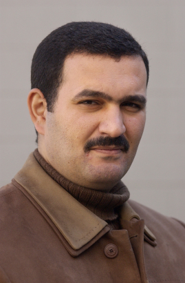 (October 25, 2004) Hayder Abdulkarim, an Iraqi doctor who volunteered with Middle East Council of Churches in Iraq to provide humanitarian assistance during the war, and since then has been an activist on behalf of interfaith dialogue