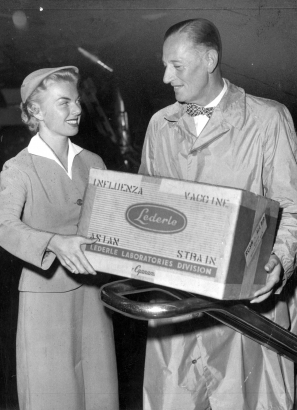 Influenza vaccine, August 15, 1957. Rocky Mountain News Records, PhotoBox 360