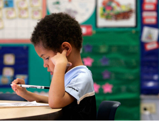 Photo of Denver International School pre-kindergarten student