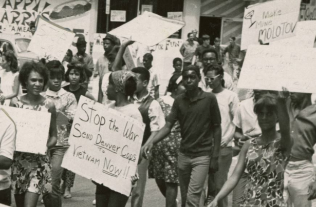 Detail of photo by Bill Peery, July 22, 1967. From the Rocky Mountain News Records (WH2129)