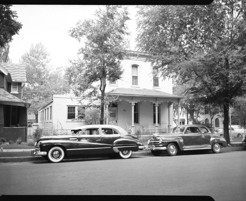 Negro Woman's Club Association & George Washington Carver Nursery from Clarkson Street