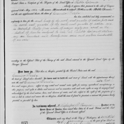 1880 Barela Homestead Patent (Courtesy Bureau of Land Management)