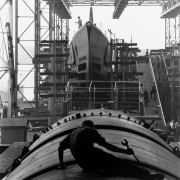 Submarine builder at Electric Boat Company, Groton, Connecticut