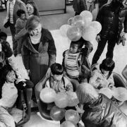 Orphans Arrive at Stapleton Airport 1975 Rocky Mountain News