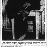 Woman riding the rails as a man 1931