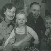 Bob (2nd from left) with family in Germany 1952 - courtesy of Bob Janowski