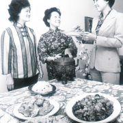 Nai-Li, Helen Chen, and Monica Shen are teachers at the Chinese School and members of the Colorado Chinese Club. 