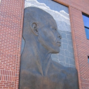 Bronze Relief - Man Sculpture