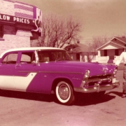 Mr. Aragon in front of first King Soopers