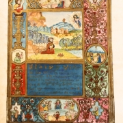 Page with hand-copied tableau