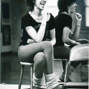 Cleo in Dance Studio 1984