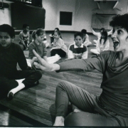 Cleo at Moore Elementary School 1990