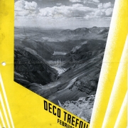 Telluride, Colorado, from the La Plata ridge above town.