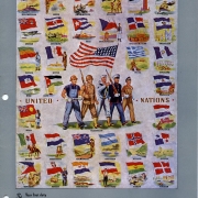 United Nations poster by the Koppers Company, Pittsburgh, Pennsylvania.