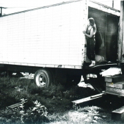 Birdy Living in Abandoned Truck 1990