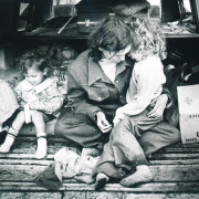 Family Living in Truck 1982