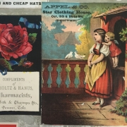 Denver Advertising Card Scrapbook (WH47)