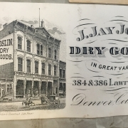 Denver Advertising Card Scrapbook (WH47)