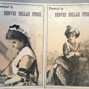 Denver Advertising Card Scrapbook (WH47)