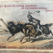 Denver Advertising Card Scrapbook (WH47)