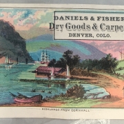 Denver Advertising Card Scrapbook (WH47)