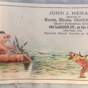 Denver Advertising Card Scrapbook (WH47)