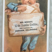 Denver Advertising Card Scrapbook (WH47)