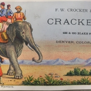 Denver Advertising Card Scrapbook (WH47)