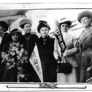 Suffrage delegates bound for Copenhagen [from the New York Herald Syndicate] [Suffrage]