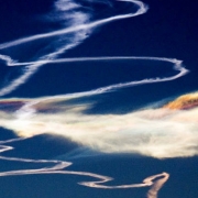 Jet Contrails Rocky Mountain News image