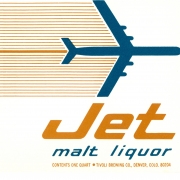 Jet Malt Liquor label,  circa 1967. Ephemera Collection, WH2026