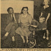 Podzinsky Family Rocky Mountain News, October 10, 1950
