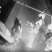 Dancing in the firelight