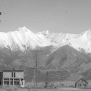 Blanca, Colorado - Mount Blanca in the background
