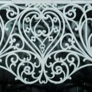 Grillework at Jacob Kochevar residence in Crested Butte, Colorado