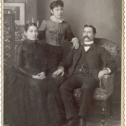 Casimiro Barela, his wife Damiana Rivera Barela and daughter