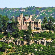 The Cherokee Castle sits above The Keep, a new development in Douglas County Thursday September 13,2007.  Lots on the development are from four to eleven acres on land purchased from the estate of Tweet Kimball (cq)  , owner of the Cherokee Castle , wh...